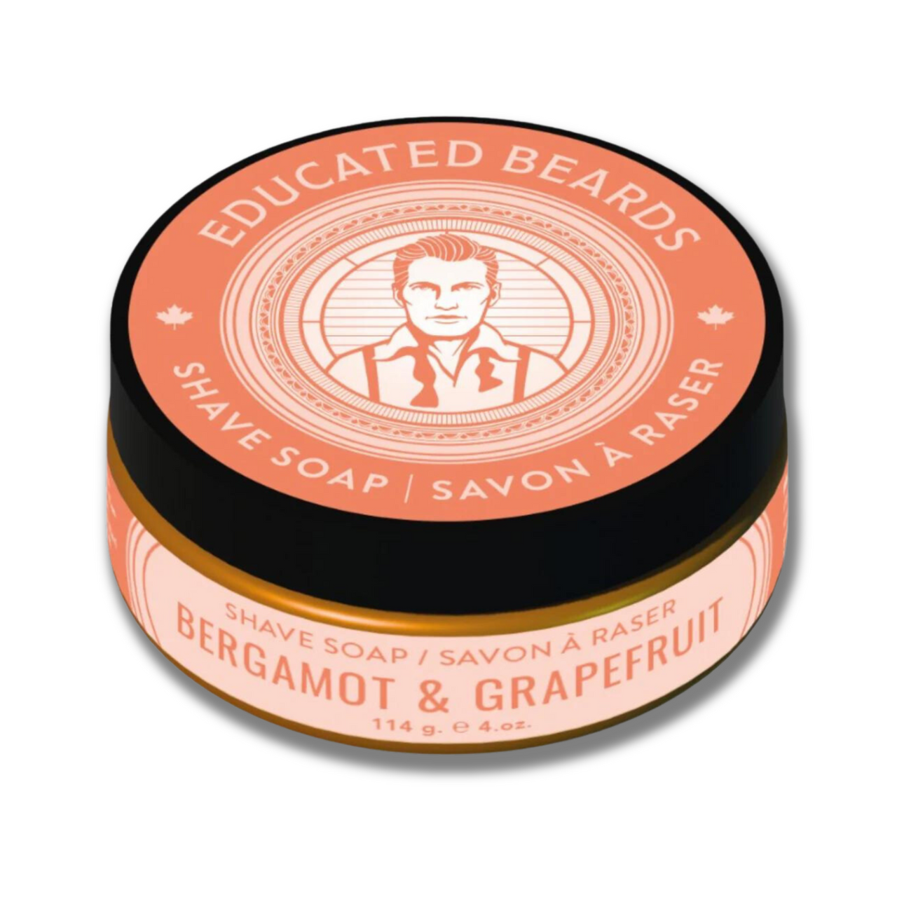 Educated beards - Shaving Soap - Bergamot & Grapefruit