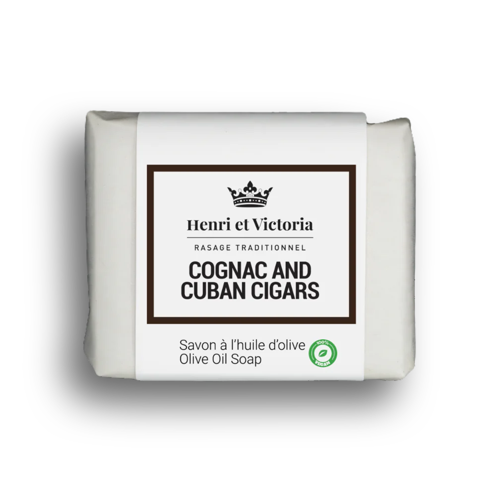 Henri&Victoria - Olive Oil Soap - Cognac and Cuban Cigars