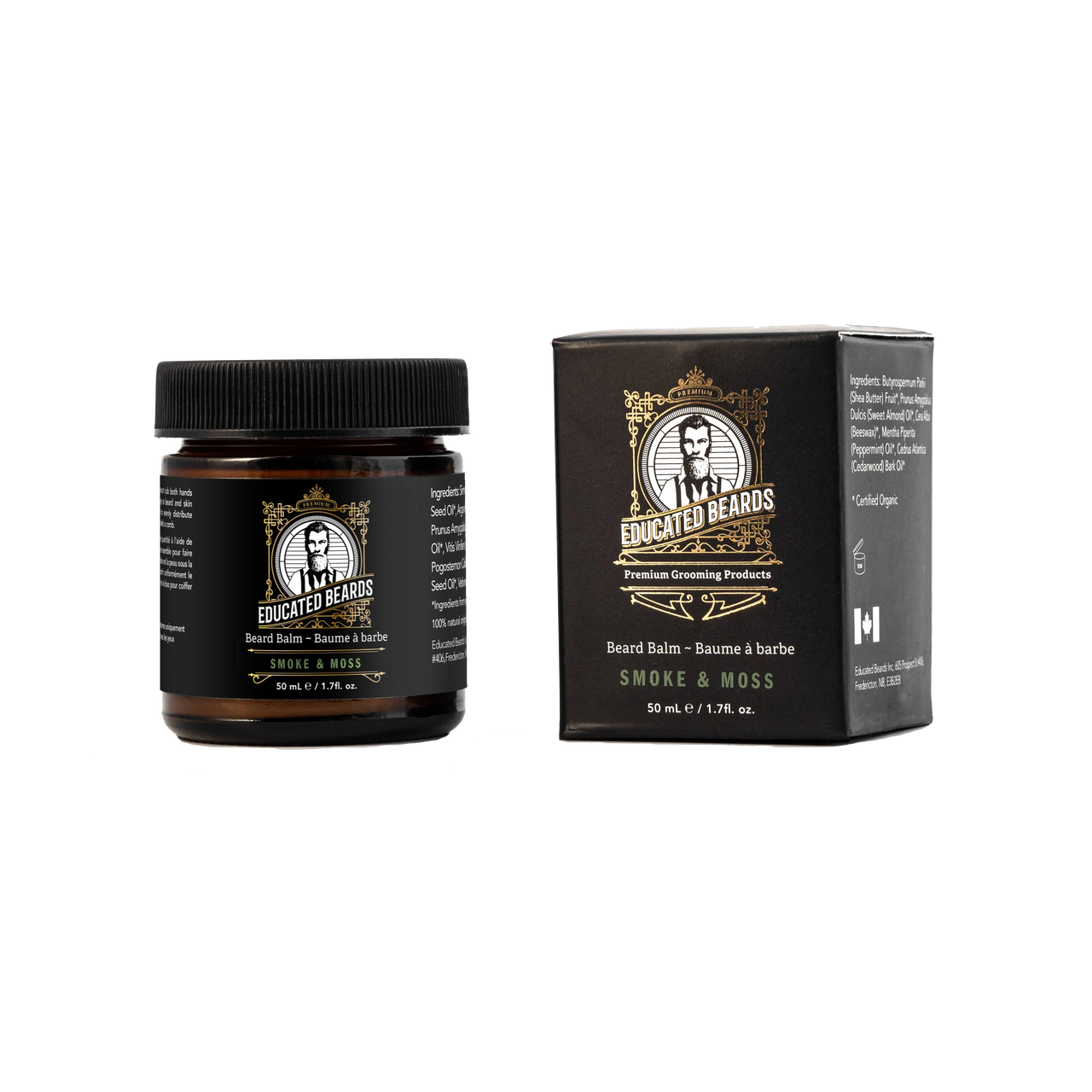 Educated Beard - Beard Balm - Smoke & Moss