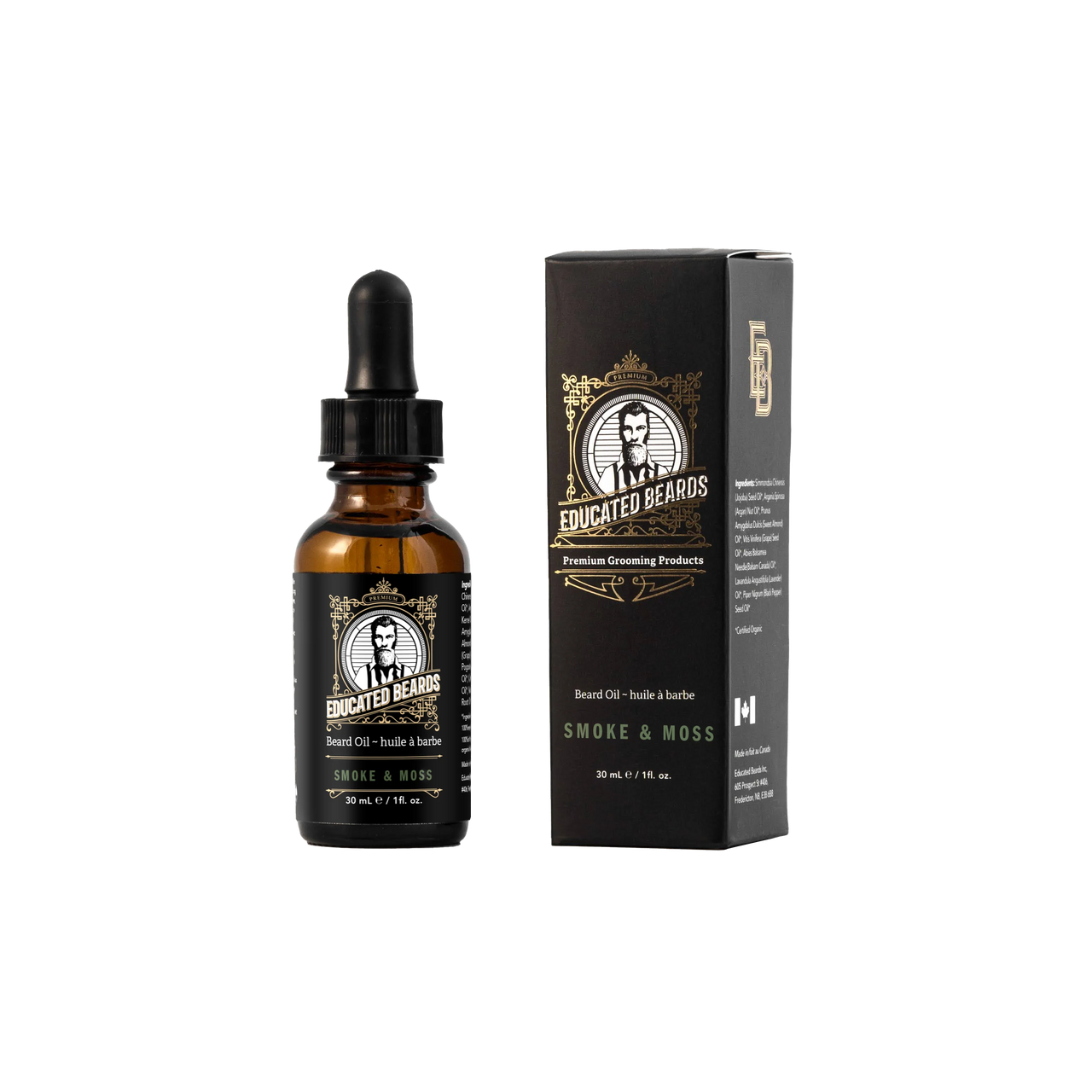 Educated Beard - Beard oil - Smoke & Moss