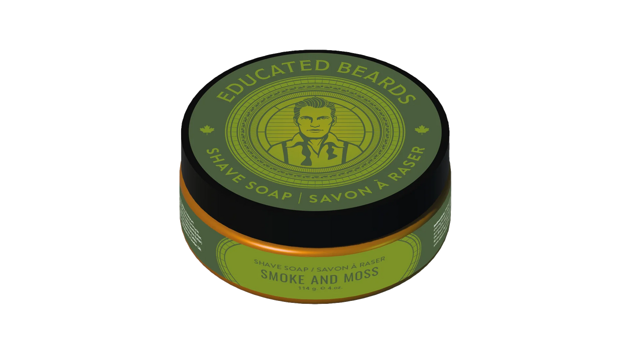 Educated beards - Shaving Soap - Smoke & Moss