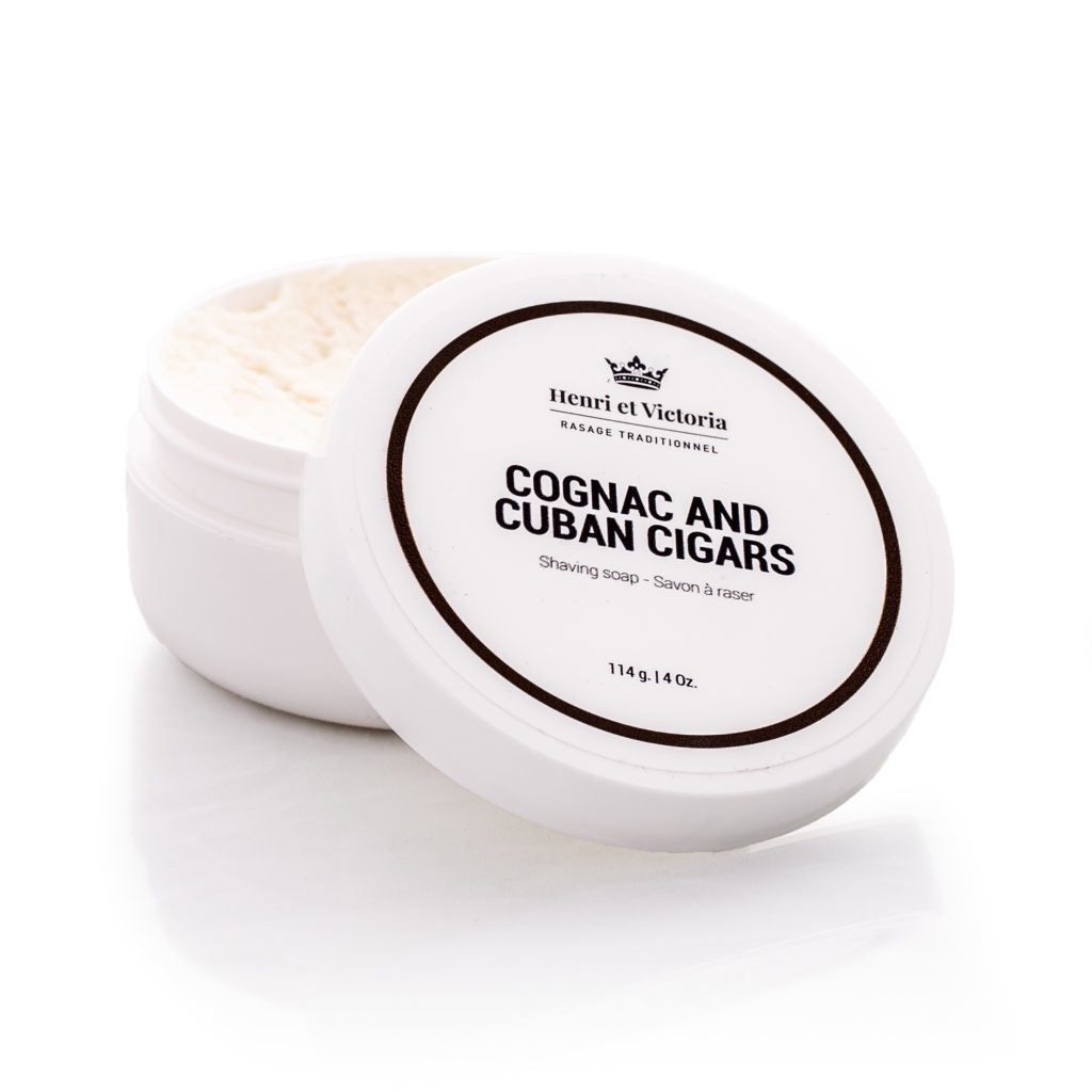 Henri&Victoria - Shaving Soap - Cognac/Cuban Cigars