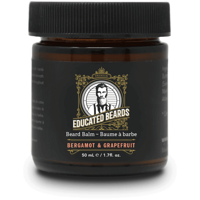 Educated Beard - Beard Balm - Bergamot & Grapefruit