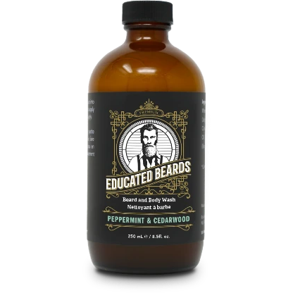 Educated beard - Beard Wash - Peppermint & Cedarwood