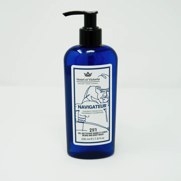 Henri & Victoria Navigator Beard/Body Wash